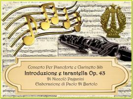 cover Introduzione e Tarantella di N. Paganini