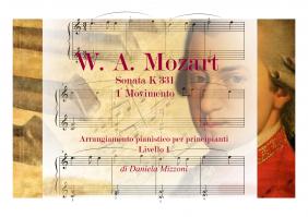 cover Sonata Mozart K331 (Livello 1)
